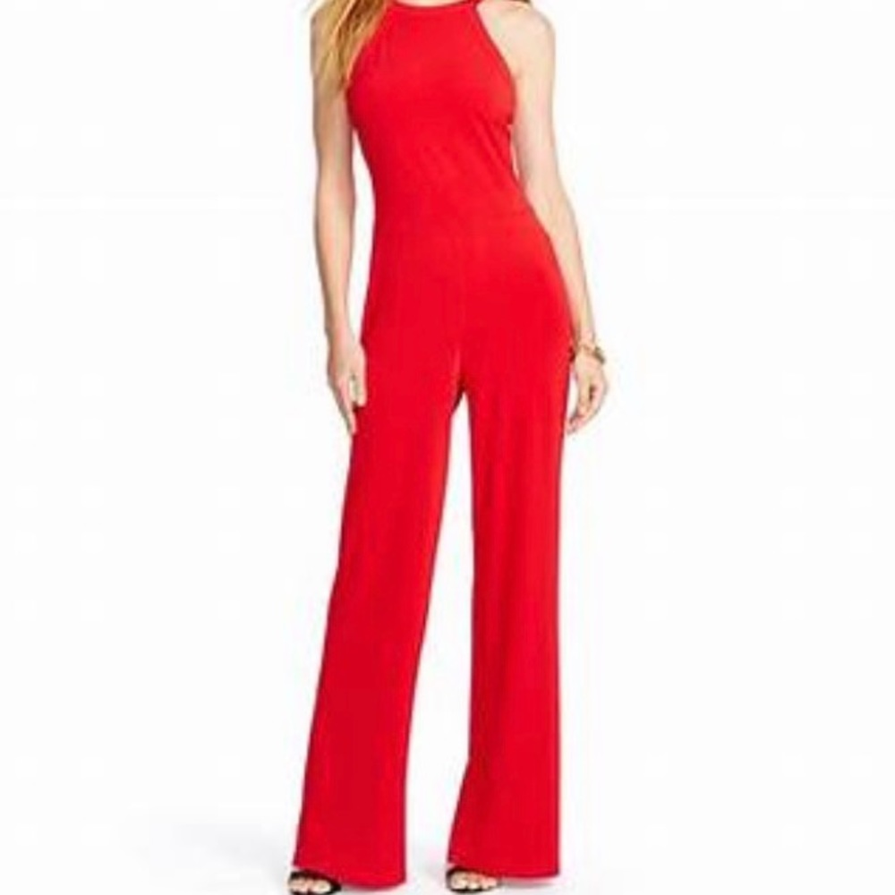 Red jumpsuit